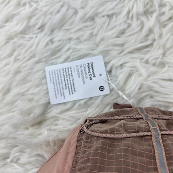 NWT Lululemon Drawstring Hiking Cap Pink Clay / Ancient Copper main image 7